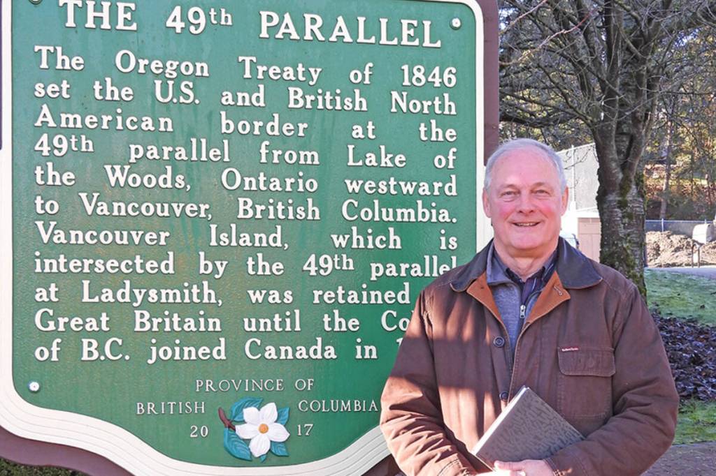 Only 10 years in Ladysmith, Quintin Goodbody has the pulse of Ladysmith&rsquo;s history. Working with a small but dedicated group of volunteers, Goodbody heads up the Ladysmith Historical Society as chair. (Duck Paterson photo)